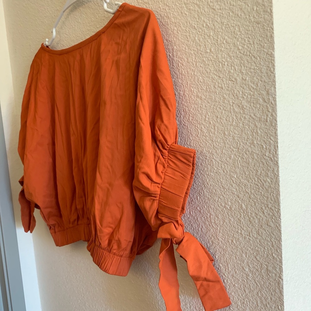 Rust Orange Top - Picture 2 of 2